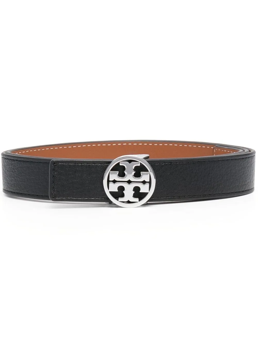 Tory Burch logo-plaque Buckle Belt - Farfetch