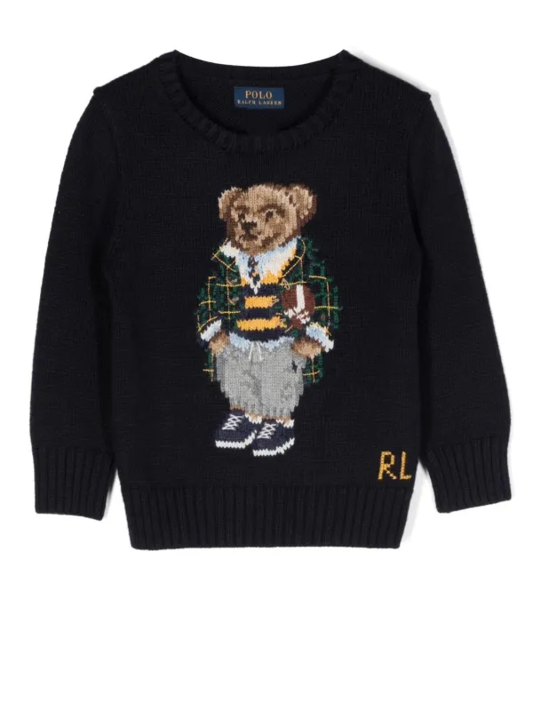 Boys polo sale bear sweater