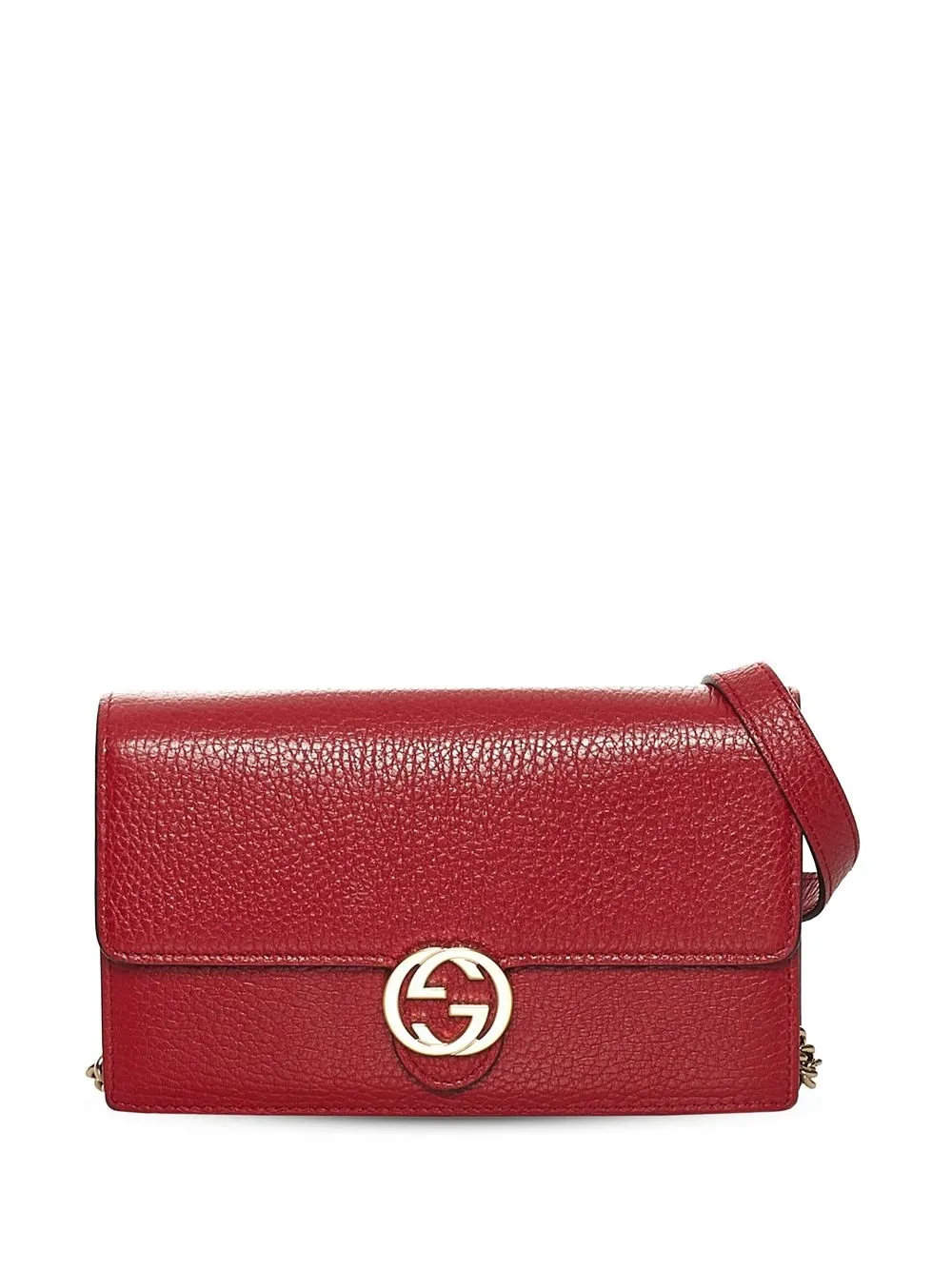 

Gucci Pre-Owned cartera con cadena - Rojo