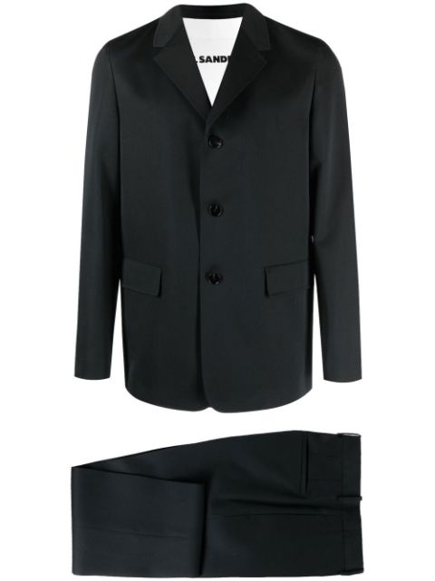 Jil Sander single-breasted button suit