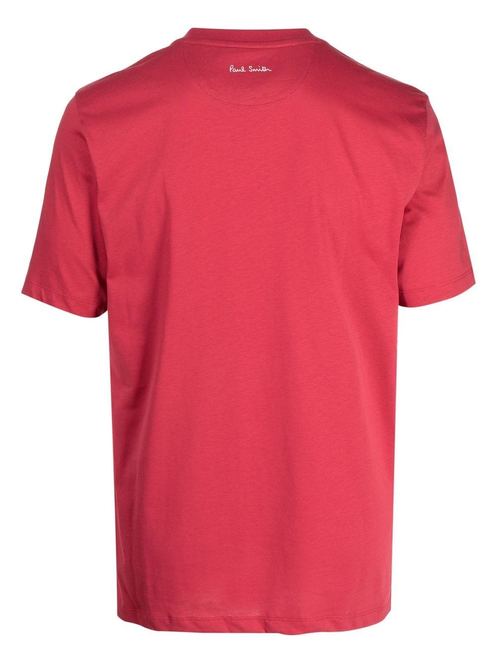 Paul Smith T-shirt met gestreept detail - Rood