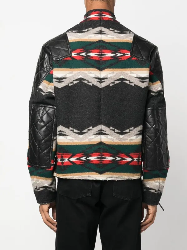 Junya Watanabe MAN ジップアップ ジャケット | ブラック | FARFETCH JP