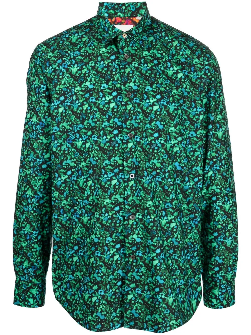 

Paul Smith camisa con estampado abstracto - Negro