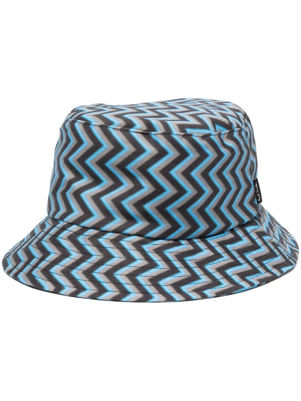 

Paul Smith striped bucket hat - Blue