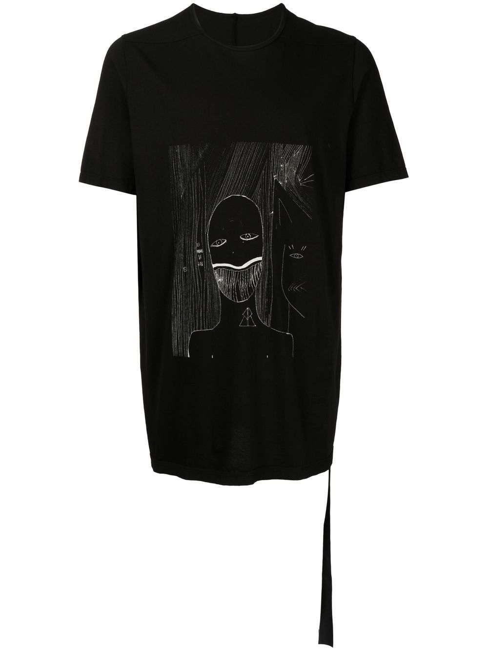 Rick Owens DRKSHDW Strobe Level Printed T-shirt - Farfetch