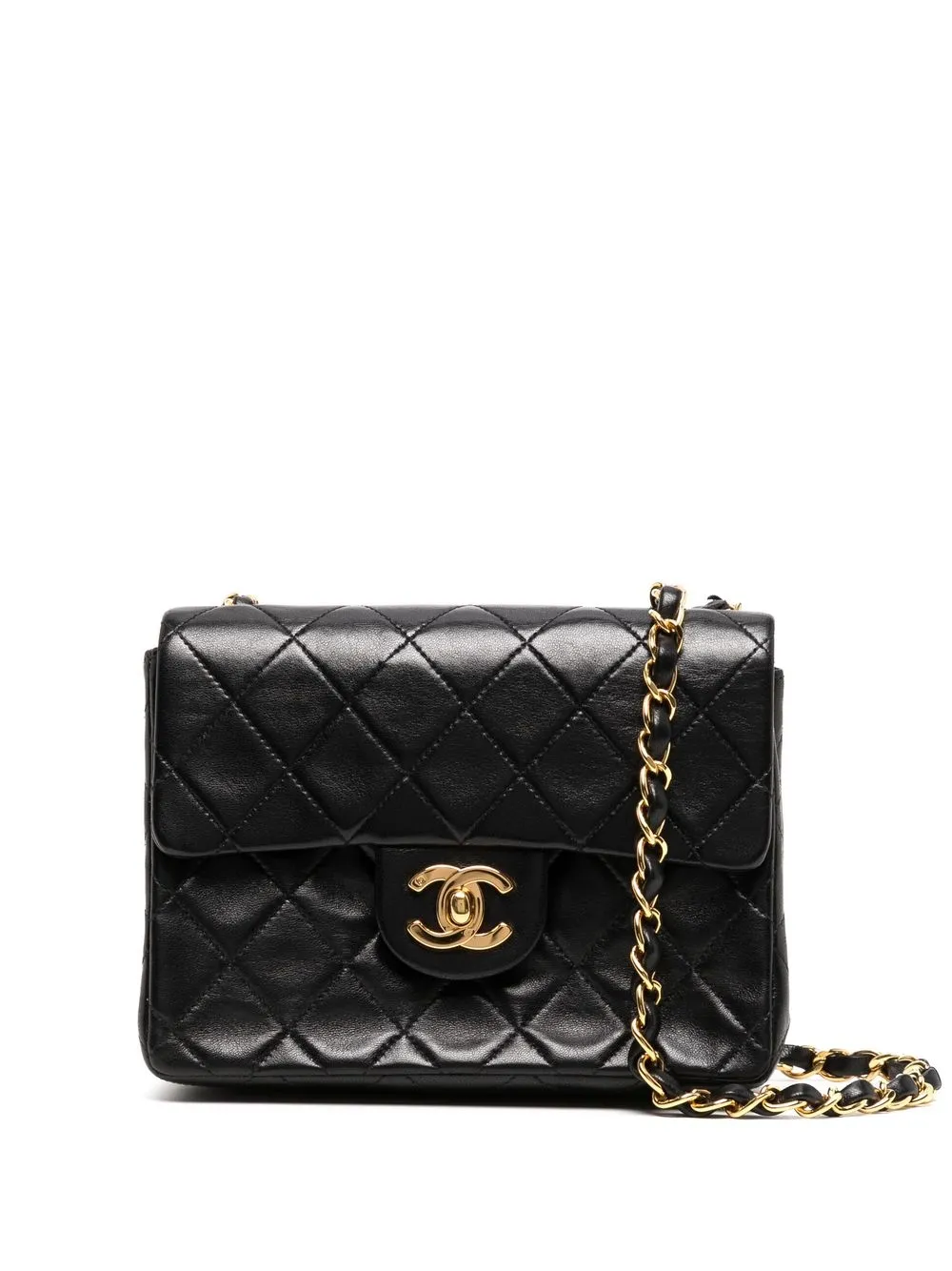 

Chanel Pre-Owned bolsa crossbody Classic Flap mini 1992 - Negro