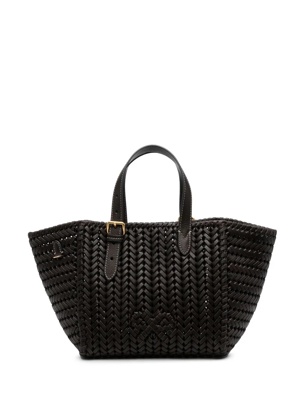 

Anya Hindmarch woven leather tote bag - Brown