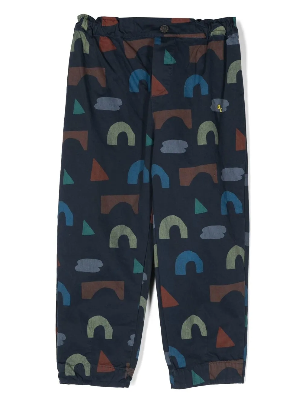 Bobo Choses pantalones con estampado geométrico - Azul