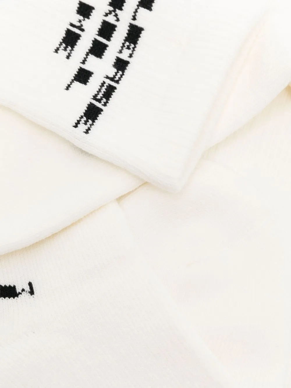 Rick Owens DRKSHDW graphic print knee-high socks | Image 2