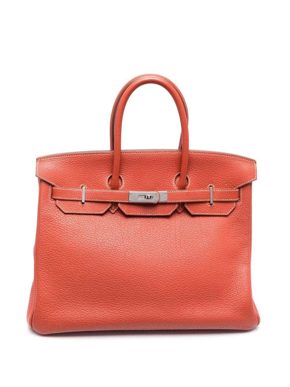 

Hermès bolsa de mano Birkin 35 pre-owned - Rojo