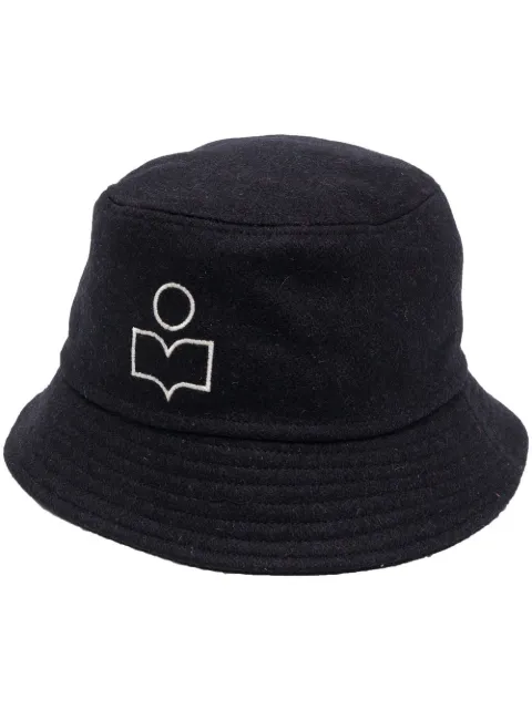 MARANT logo-patch bucket hat 