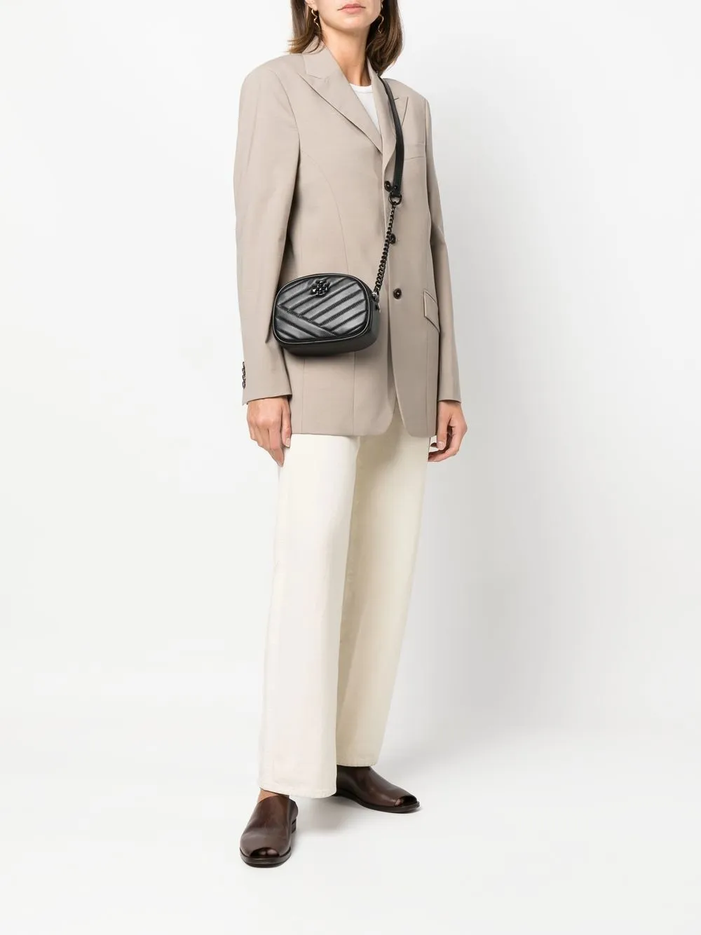 Tory Burch Gewatteerde crossbodytas - Zwart