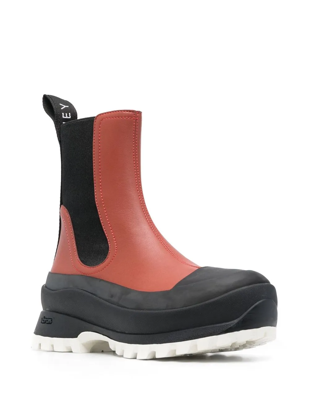 Stella McCartney Chunky Chelsea laarzen - Rood