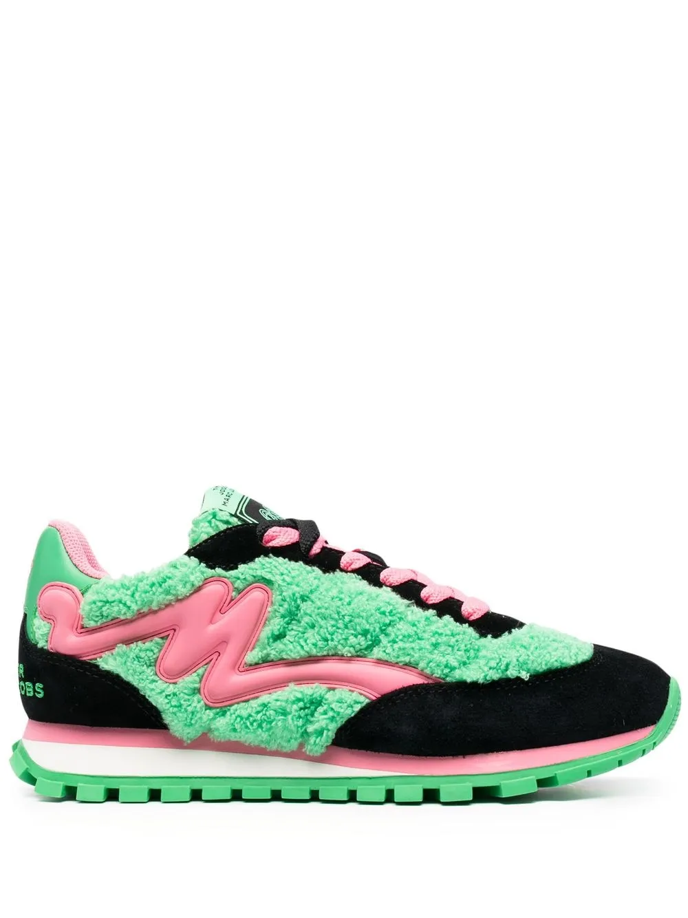 

Marc Jacobs tenis bajos con paneles - Verde