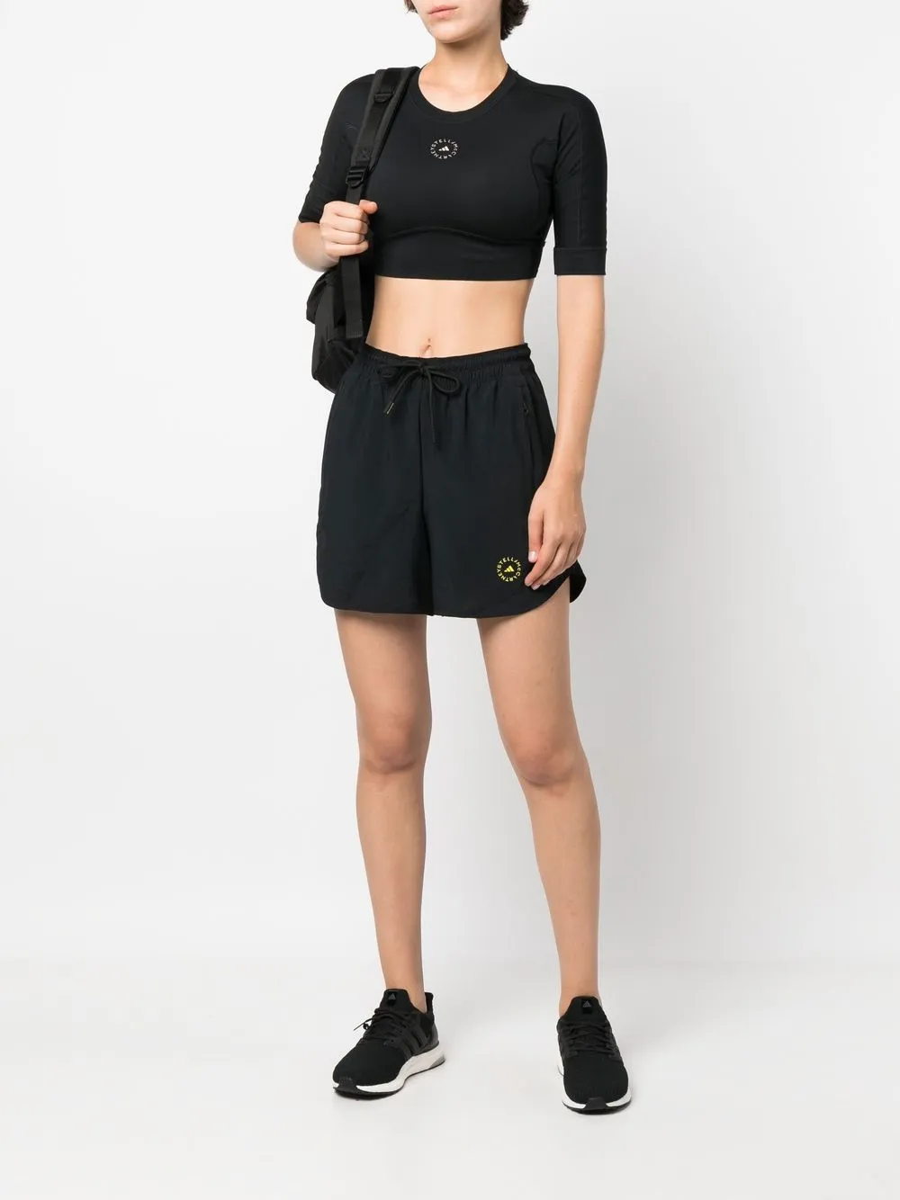 adidas by Stella McCartney Hardloopshorts - Zwart