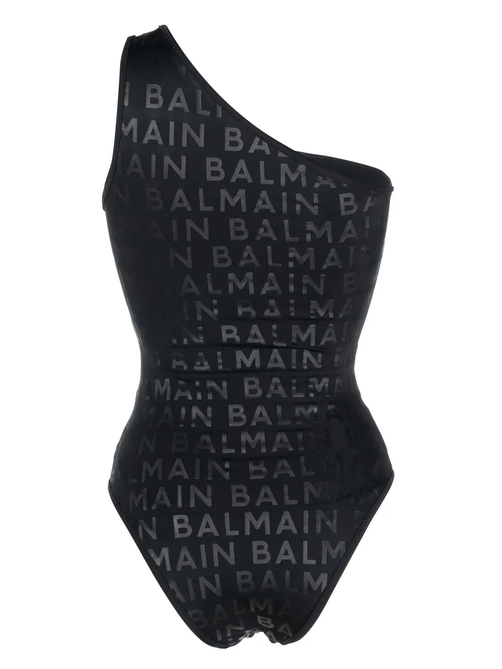 Balmain Asymmetrisch badpak - Zwart