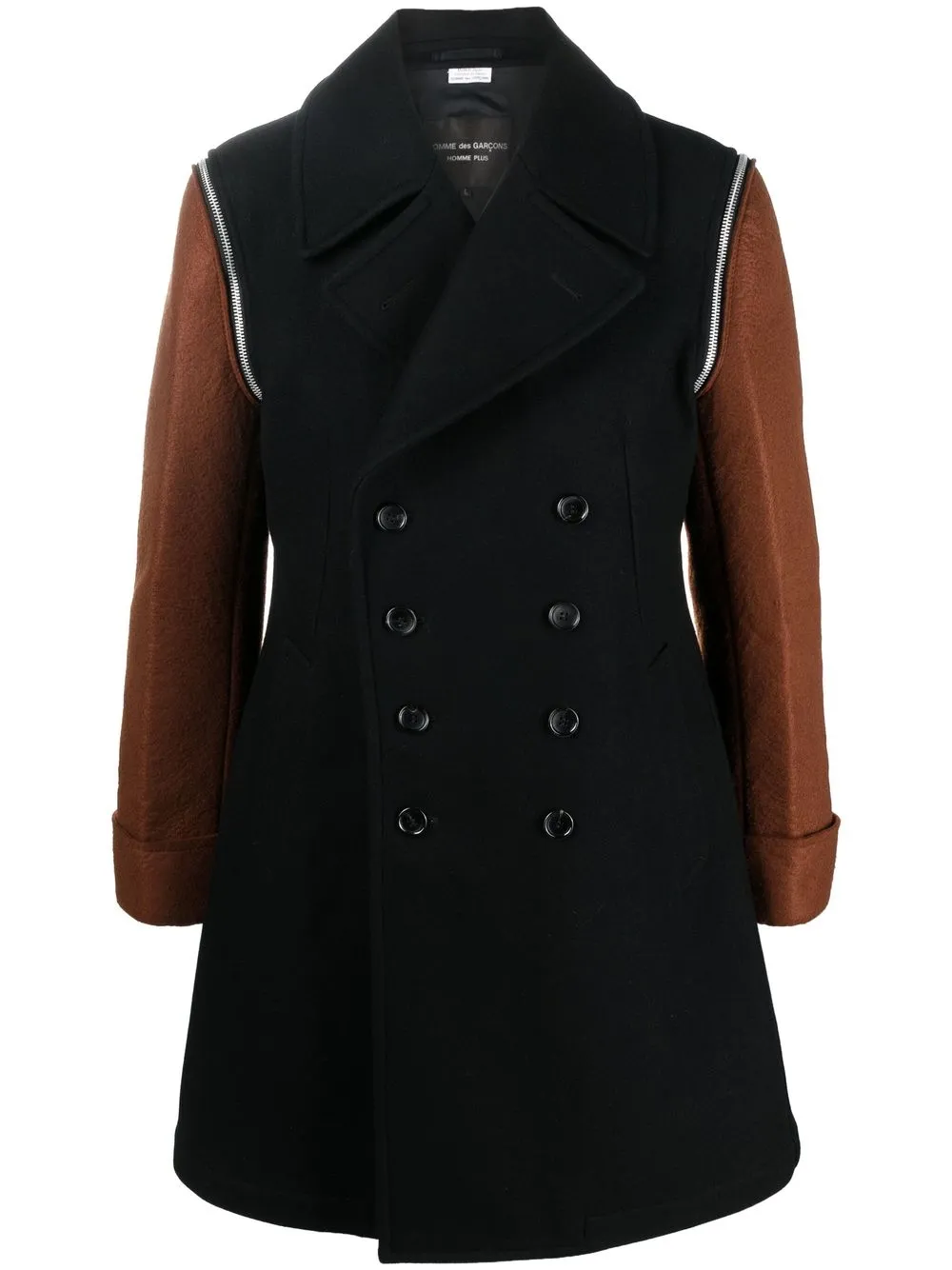

Comme Des Garçons Homme Plus abrigo con botones - Negro