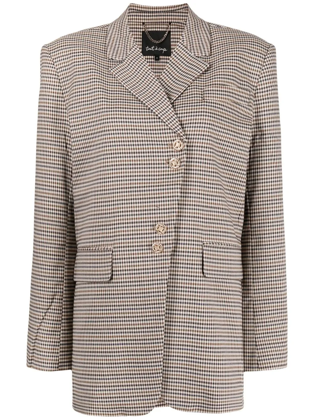 Tout a Coup Asymmetric single-breasted Blazer - Farfetch