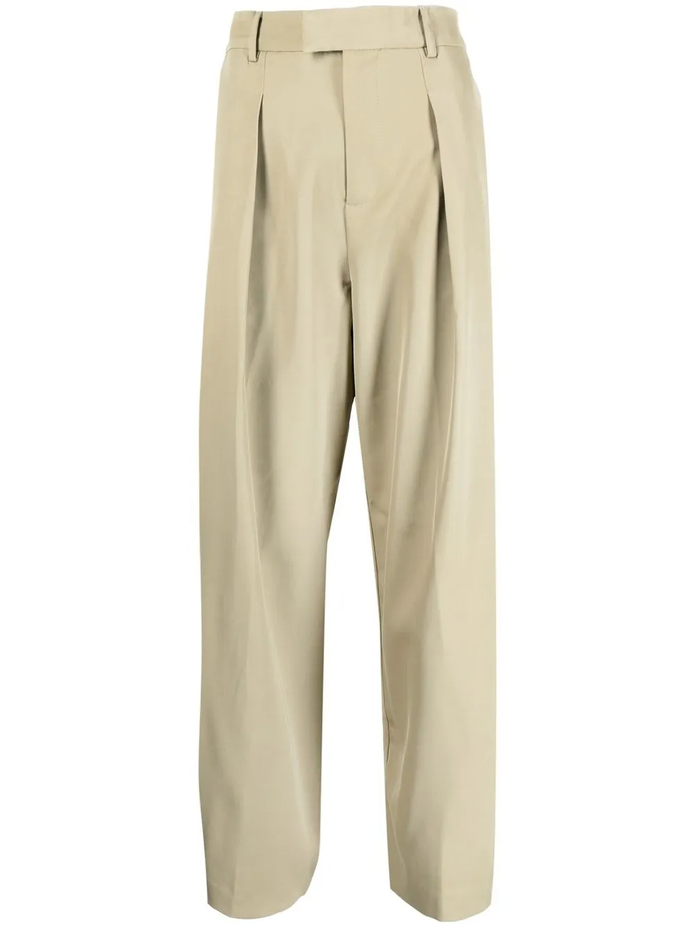 

tout a coup pantalones capri con pinzas - Amarillo