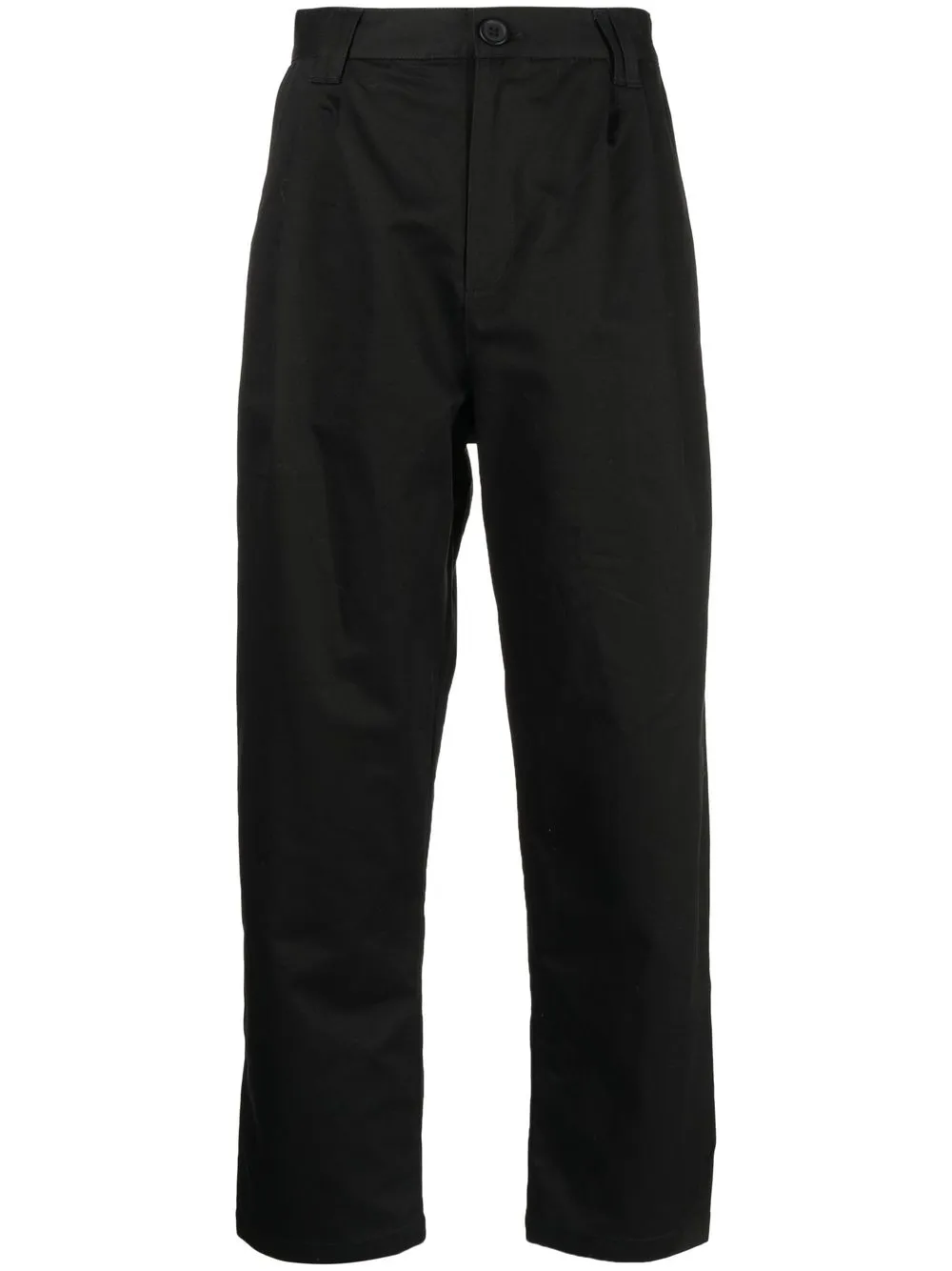 

tout a coup pantalones de vestir capri - Negro