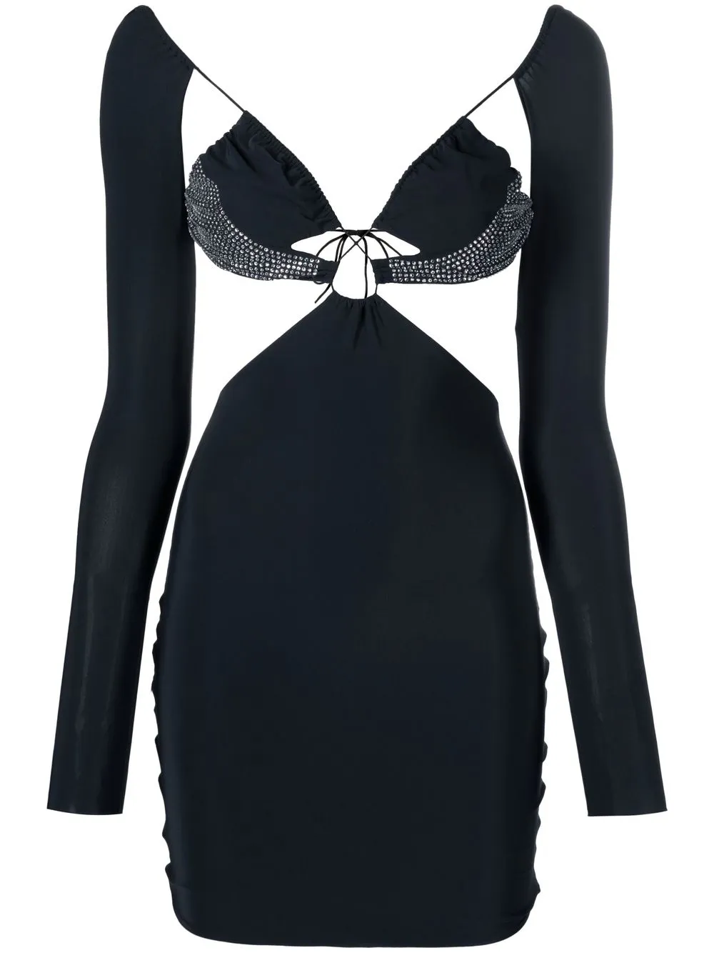 

Amazuìn Azhar cut-out minidress - Black