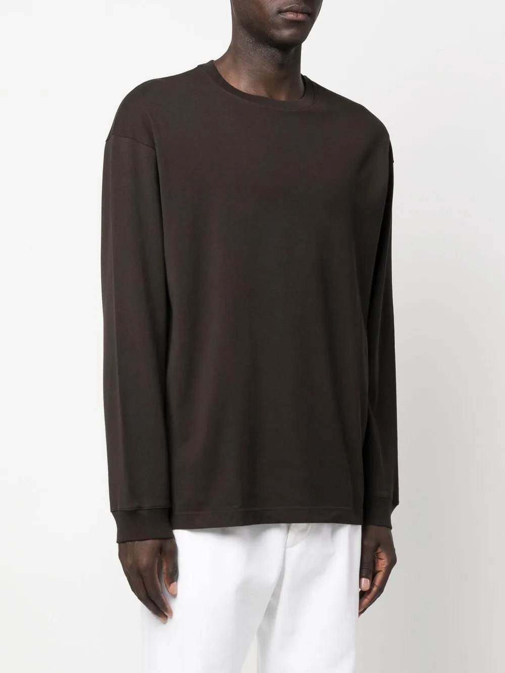  Meta Campania Collective Sweatshirt Mit Rundem Ausschnitt   Braun 