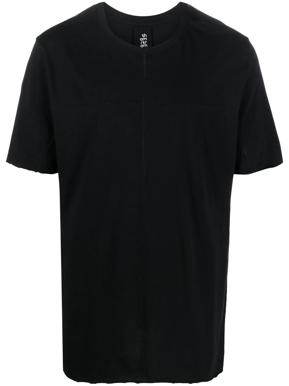 

Thom Krom playera manga corta con cuello redondo - Negro