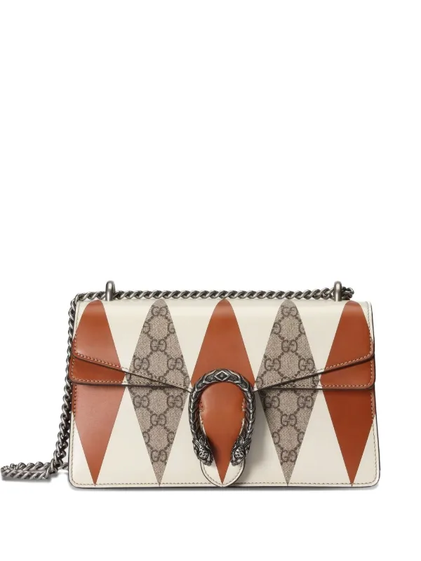 Gucci Small Dionysus Shoulder Bag in White