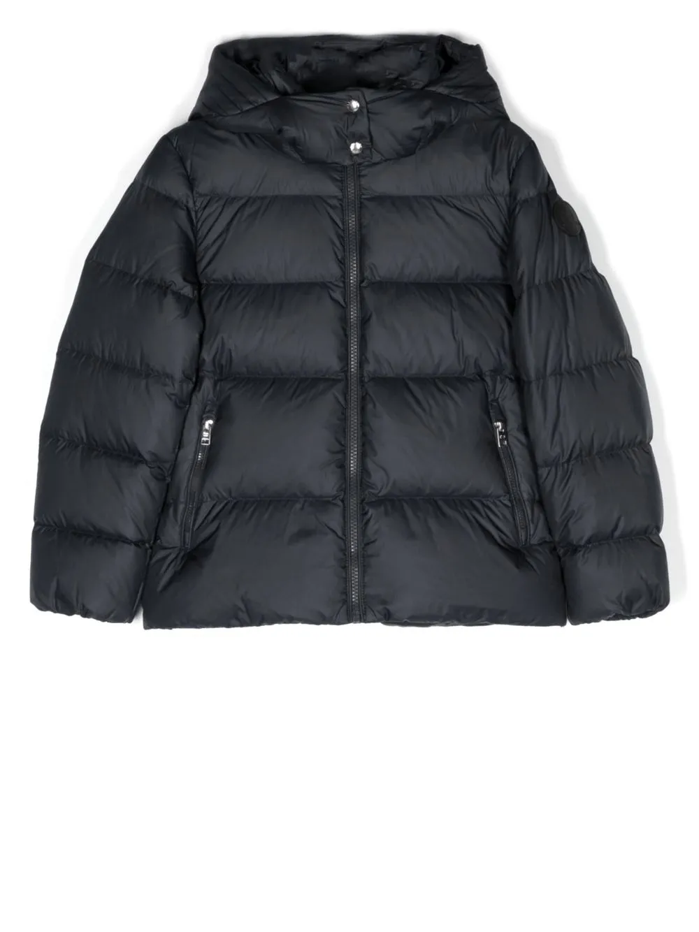 

Woolrich Kids chamarra capitonada con capucha - Azul