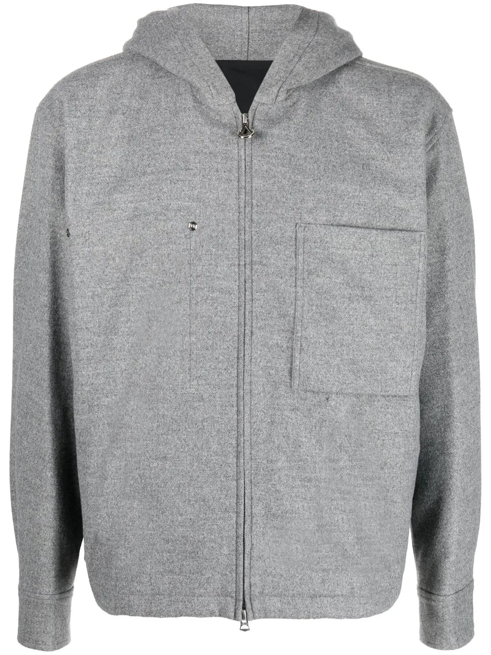 

SOLID HOMME chamarra con capucha - Gris