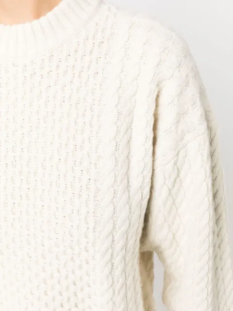 Holzweiler Deja cable-knit Jumper 