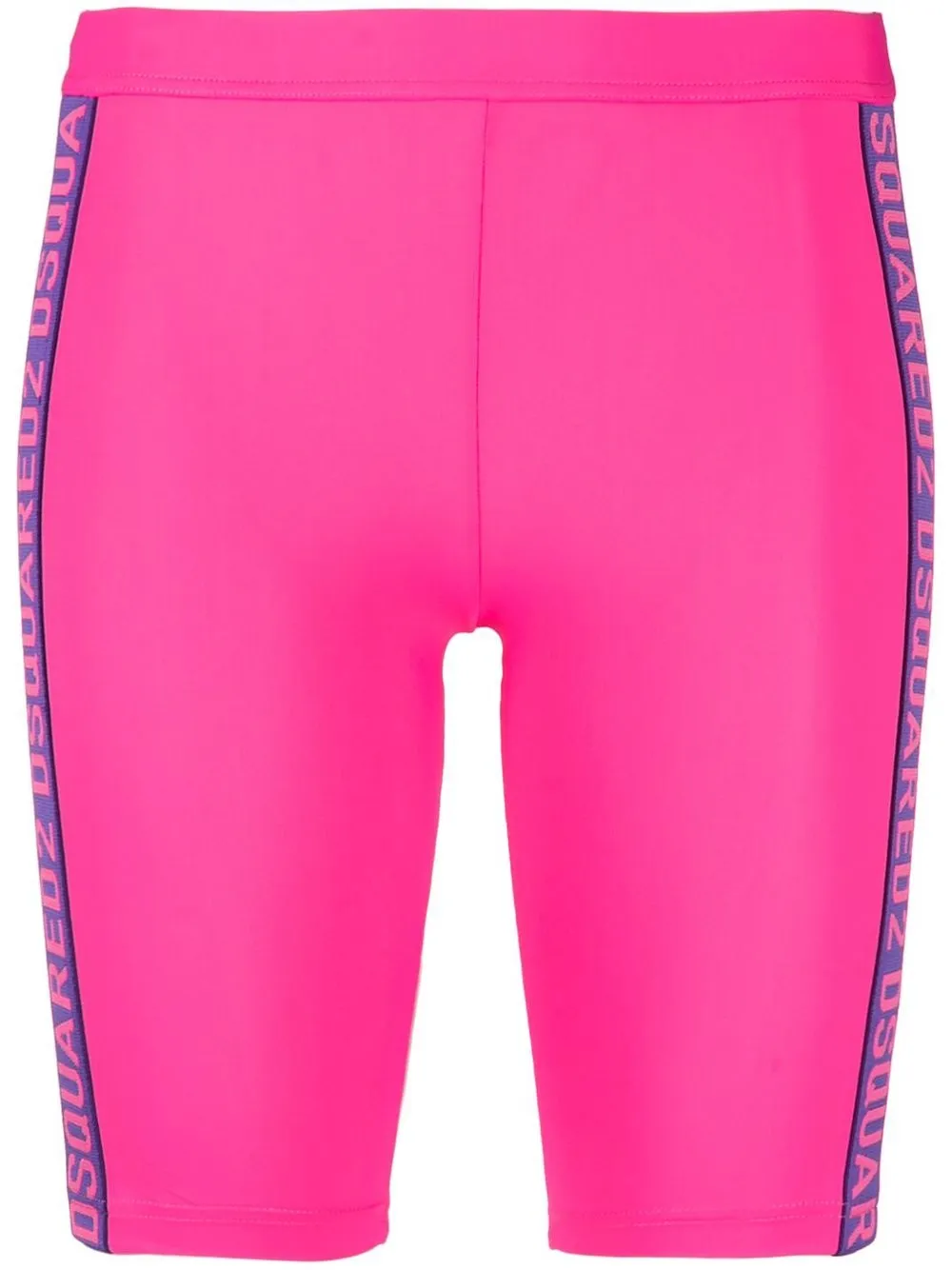 

Dsquared2 shorts de ciclismo con logo estampado - Rosado