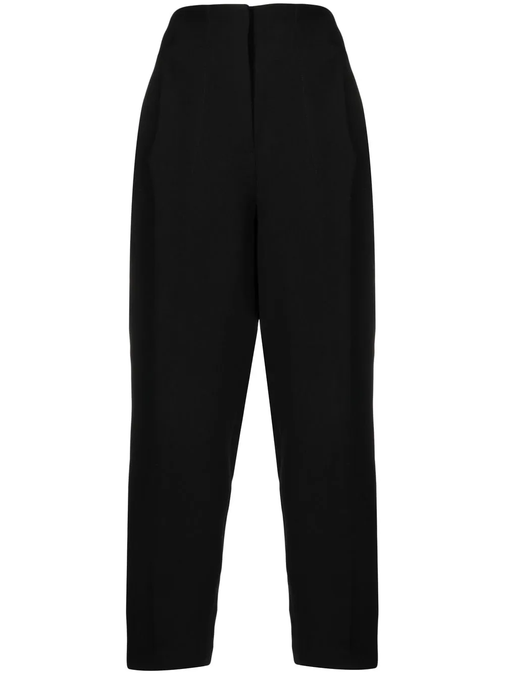 

tout a coup pantalones de vestir capri - Negro