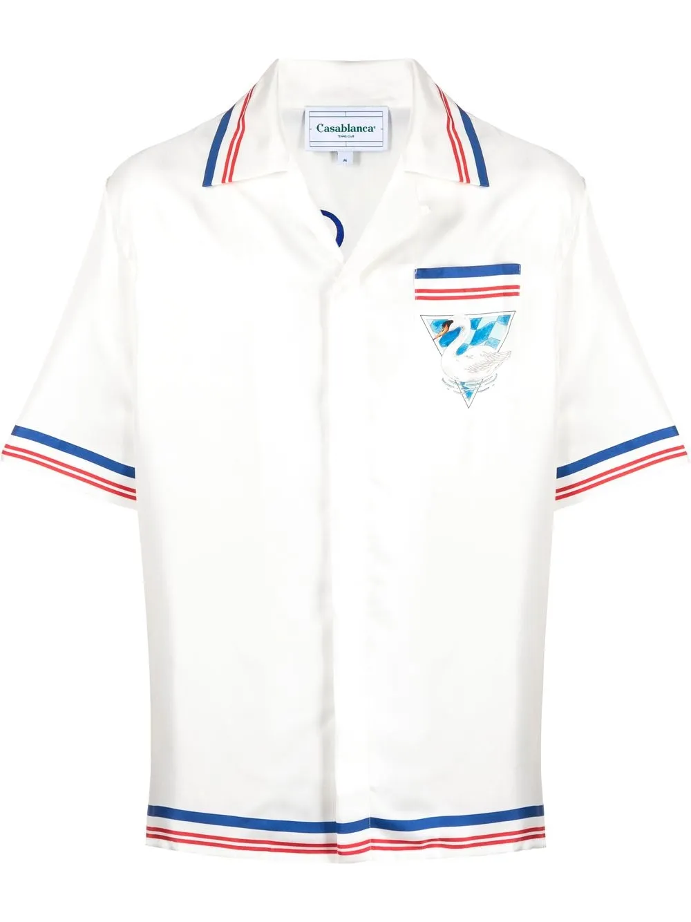 

Casablanca camisa Cuban con estampado gráfico - CASABLANCA PAR AVION