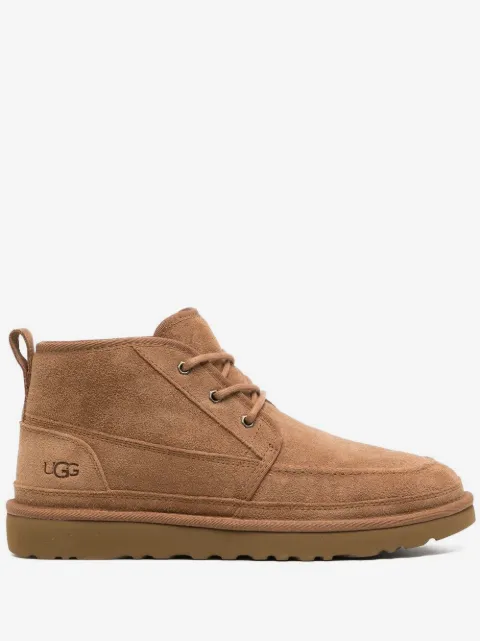 UGG lace-up suede boots