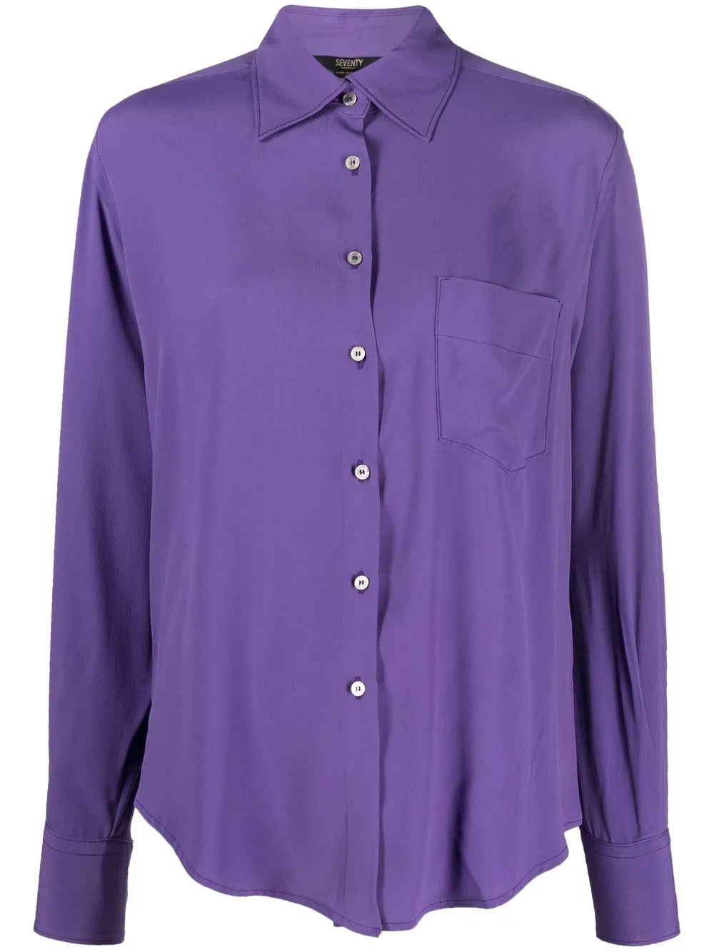 

Seventy long-sleeve button-up shirt - Purple