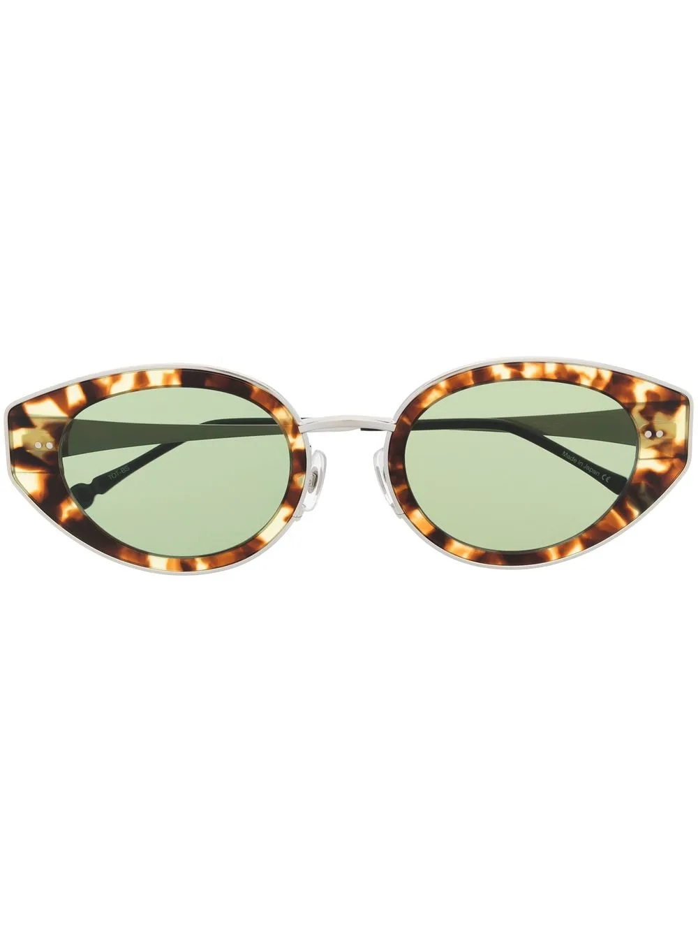 

Matsuda lentes de sol con armazón cat eye estilo carey - Marrón