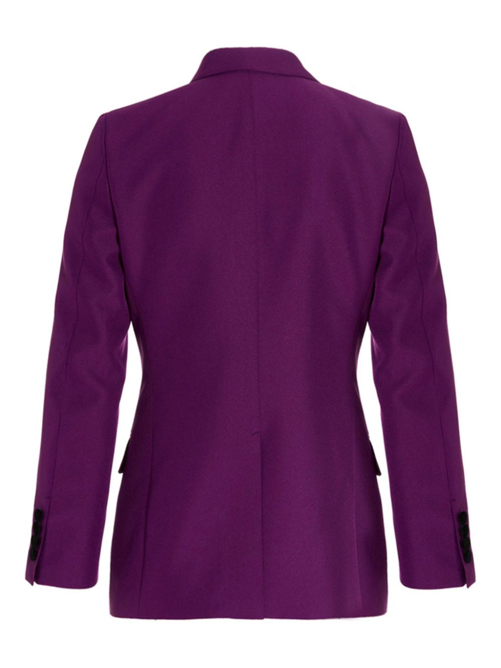 Gucci double-breasted velvet blazer - Purple