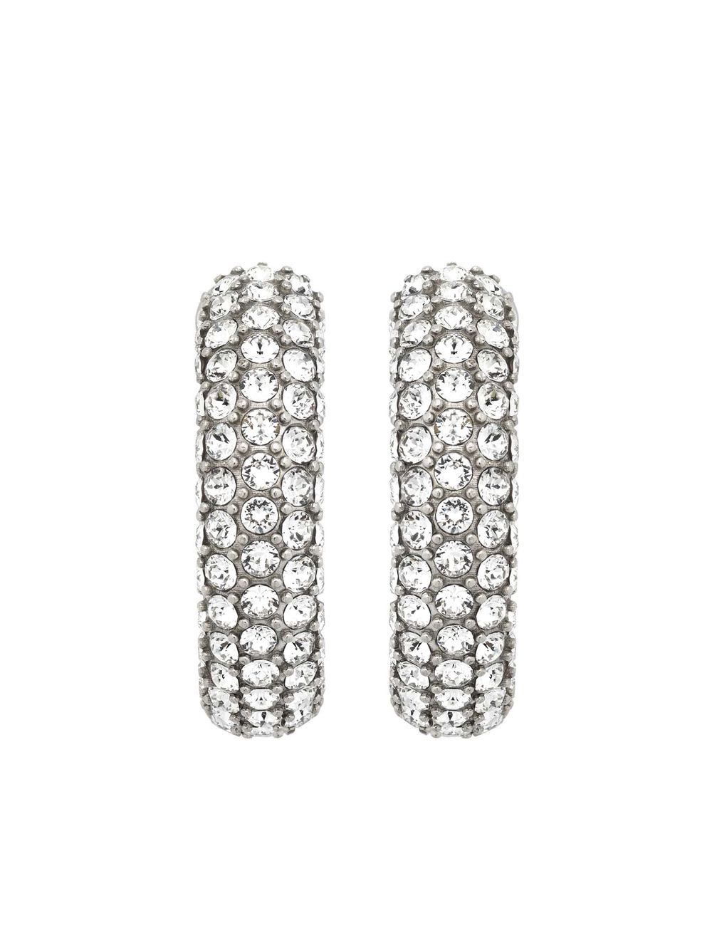 Gucci crystal-embellished Hoop Ear Cuffs - Farfetch