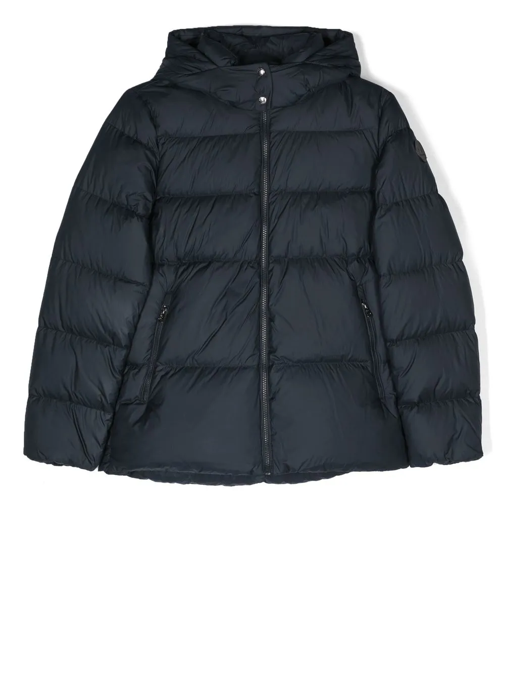 

Woolrich Kids chamarra capitonada con capucha - Azul