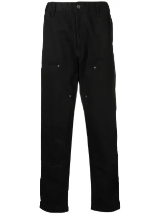 Yohji Yamamoto ストレートパンツ | ブラック | FARFETCH JP