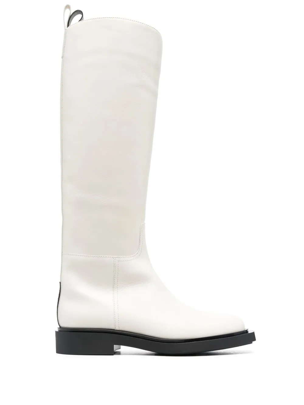 3juin Zipped Knee-length Boots In White