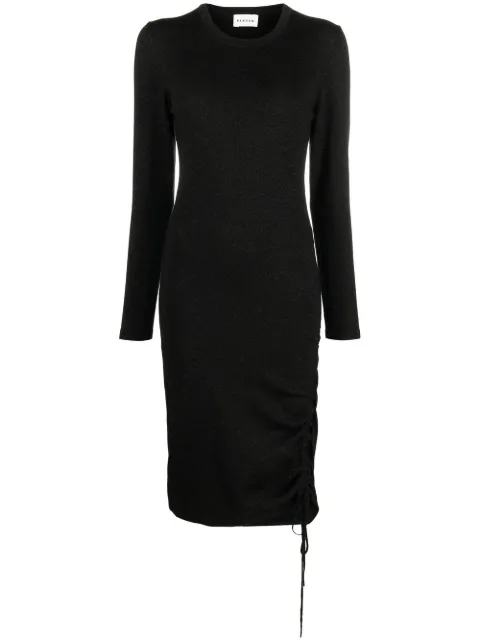 P.A.R.O.S.H. ruched-detail midi dress