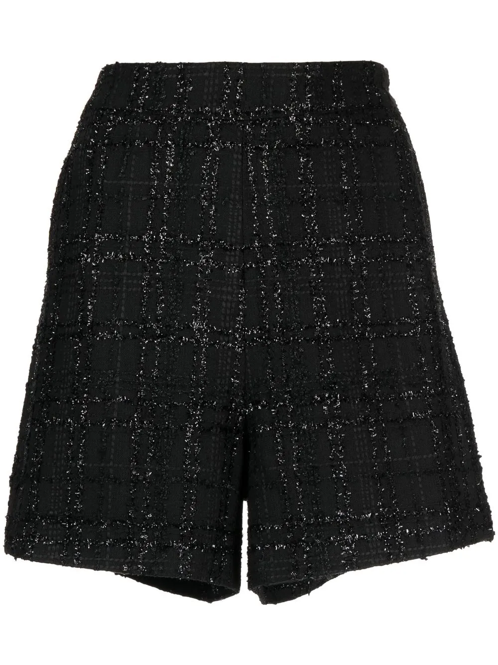 

tout a coup shorts anchos - Negro