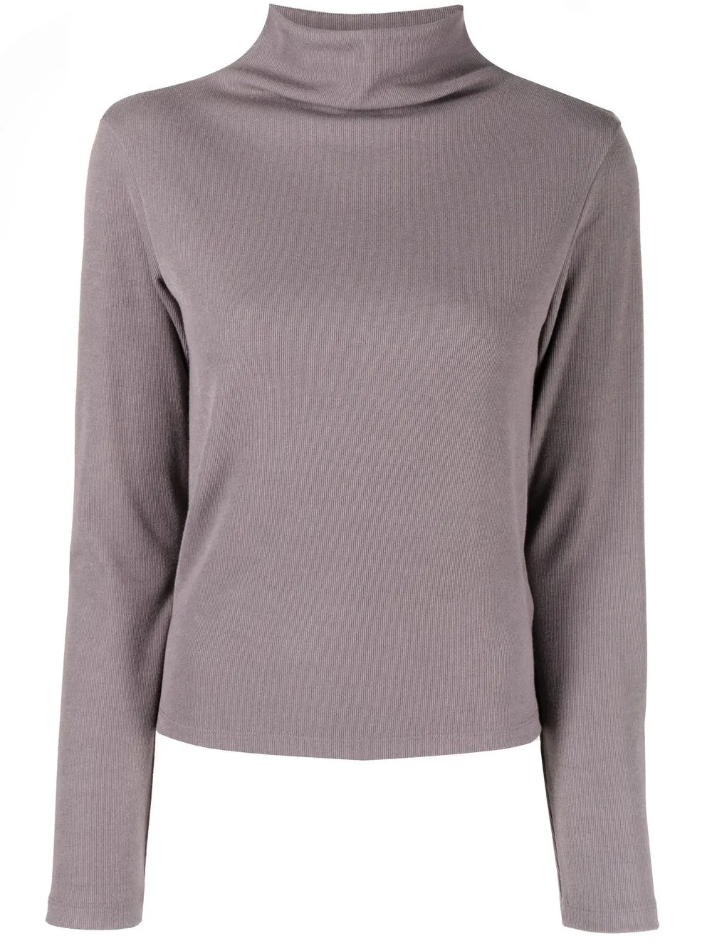 

tout a coup top manga larga con cuello de tortuga - Gris