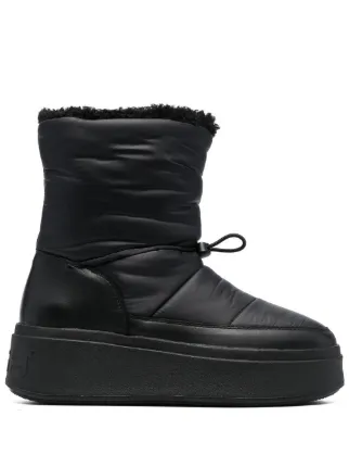 Ash chunky-sole drawstring-fasten Boots | Black | FARFETCH