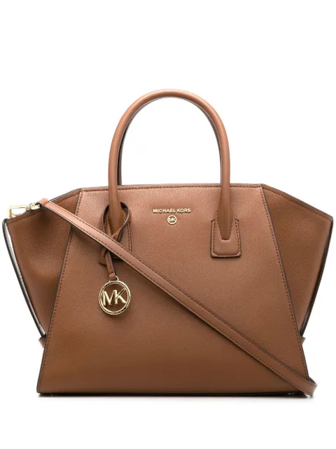 Michael Michael Kors tote con placa del logo