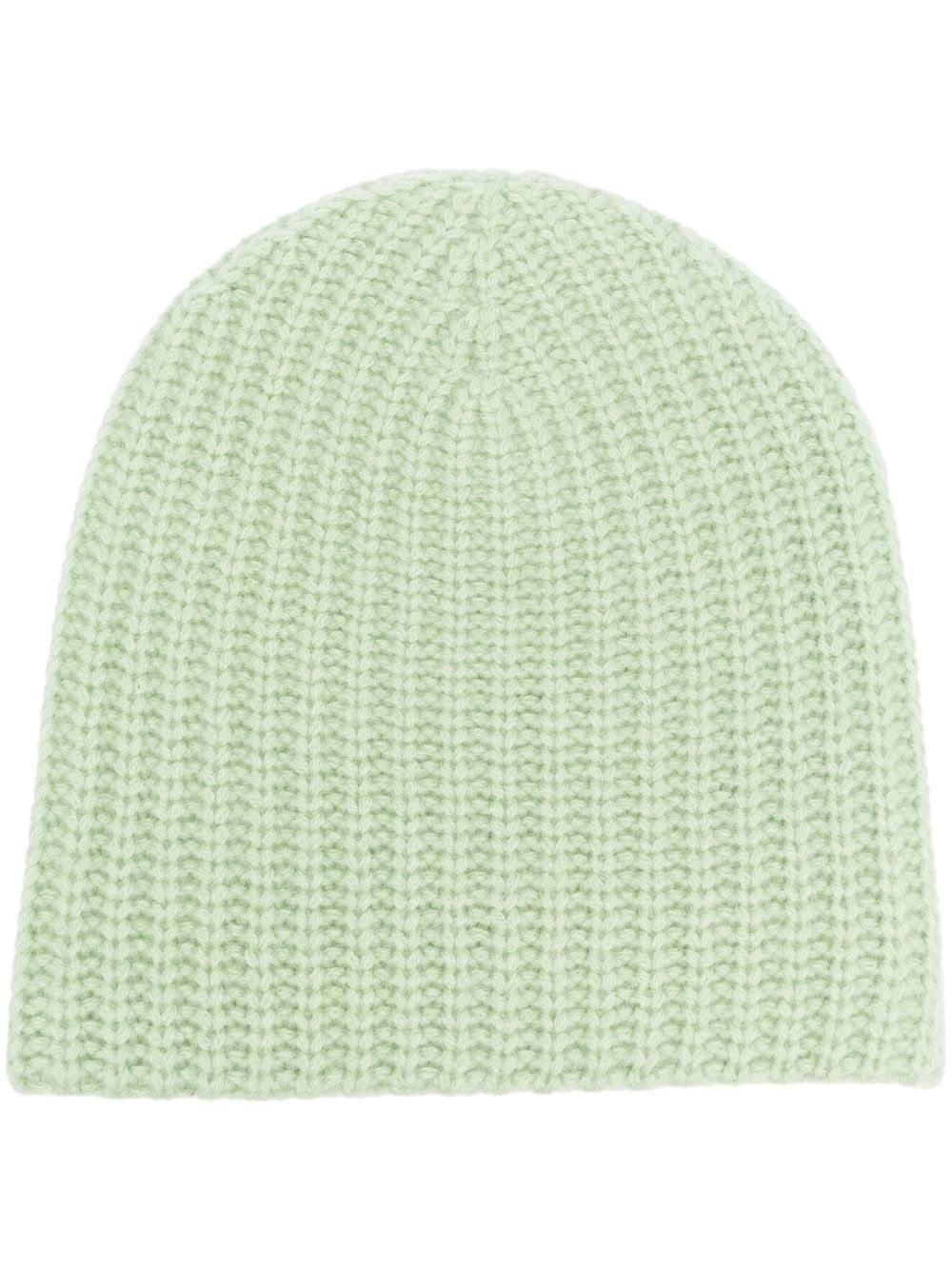 chunky-knit design beanie