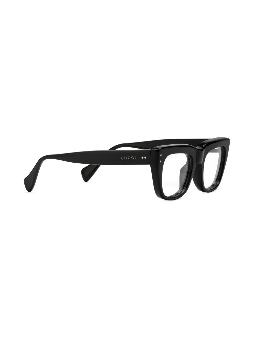 Gucci Eyewear Bril met vierkant montuur - Zwart