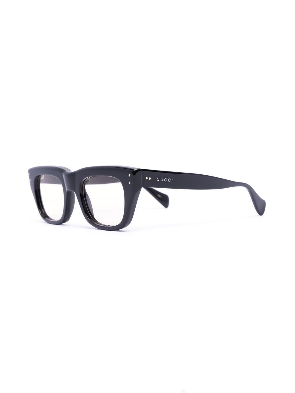 Gucci Eyewear Bril met vierkant montuur - Zwart